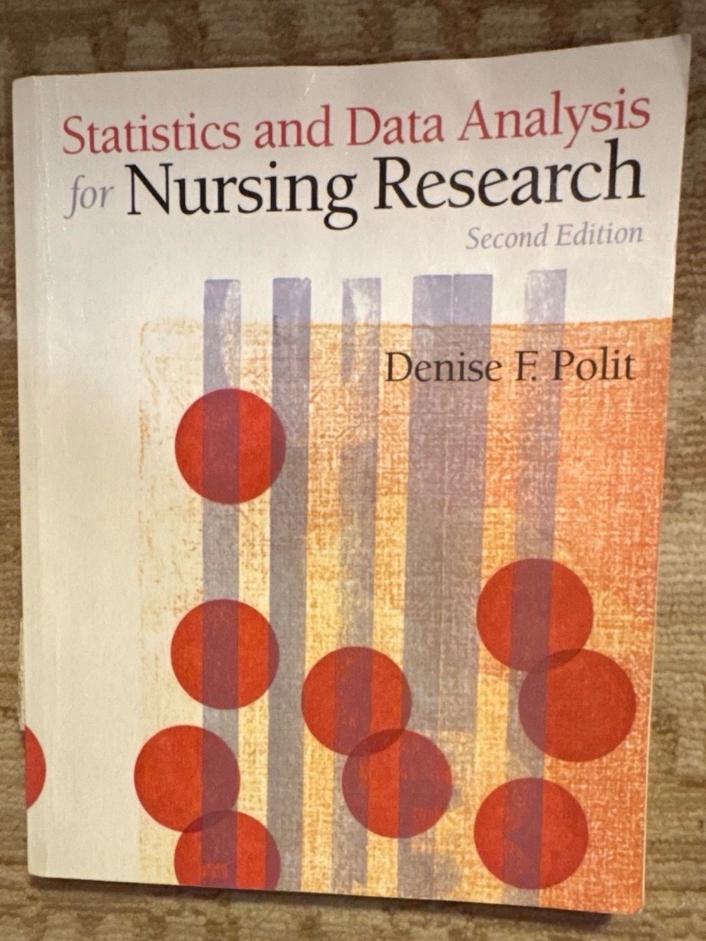 Pearson Statistics and Data Analysis for Nursing Research 2nd Ed Polit 2010 PB